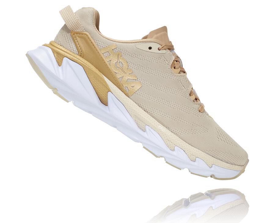 Zapatillas Running Hoka One One Mujer - Elevon 2 - Beige - KVA937042